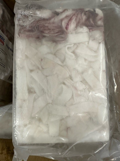 Cut Lolligo Squid Rings - Ocean Made Seafood